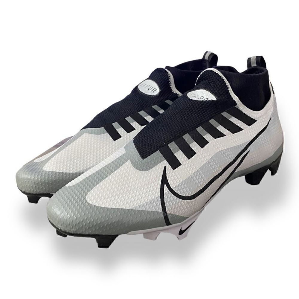 Nike Vapor Edge Pro 360 Football Cleats White Pure Platinum DQ3670-100 size 12.5